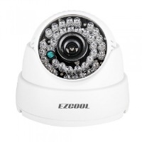 EZCOOL EZ-3520HD 2MP 3.6MM 36 LED AHD DOME OSD İÇERDE KULLANIM İÇİN DOME KAMERA AHD ANALOG UYUMLUDUR - 1